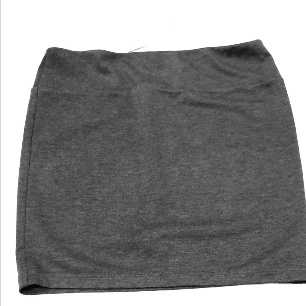 Love...ady Charcoal Mini skirt Large